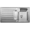 Zlewozmywak Blanco LANTOS 5 S stal dekor z korkiem automatycznym 514801